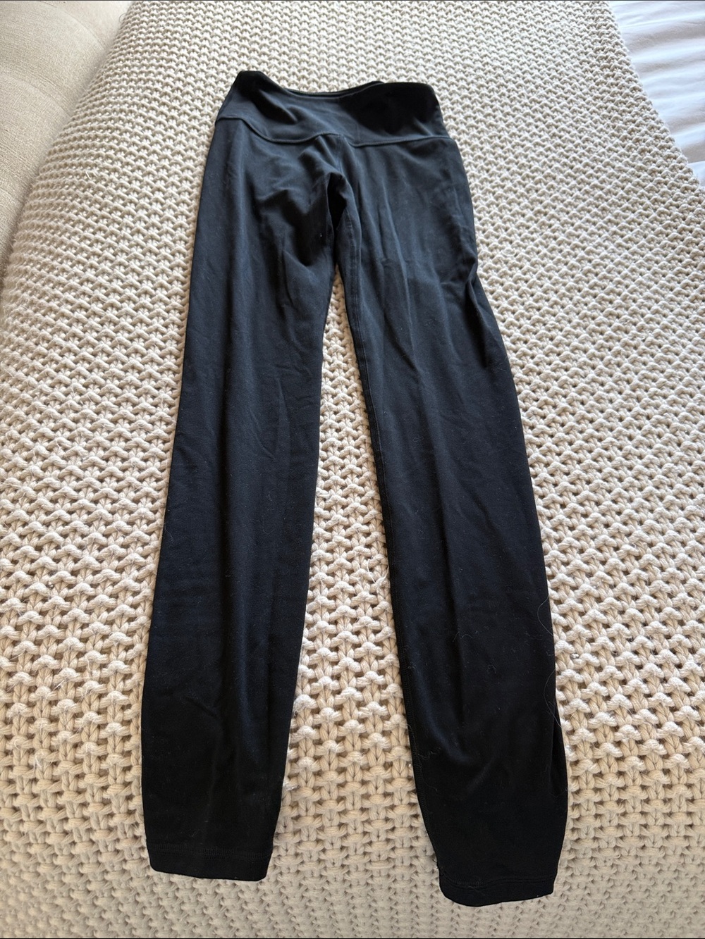 High-Waist Black Women's Leggings